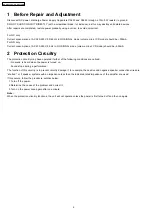 Preview for 4 page of Panasonic SA-AK230GC Service Manual