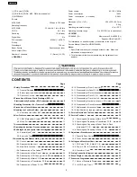 Preview for 2 page of Panasonic SA-AK240PL Service Manual