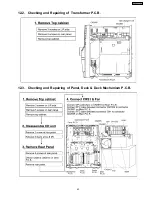 Предварительный просмотр 43 страницы Panasonic SA-AK250GCP Service Manual