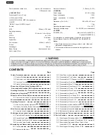 Preview for 2 page of Panasonic SA-AK350PL Service Manual