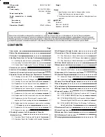 Preview for 2 page of Panasonic SA-AK48 Service Manual