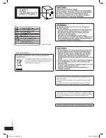 Preview for 2 page of Panasonic SA-AK580 Operating Instructions Manual