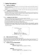 Предварительный просмотр 4 страницы Panasonic SA-AK580PH Service Manual