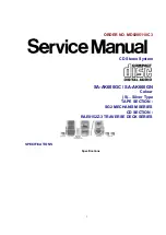 Panasonic SA-AK600GC Service Manual preview