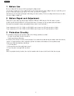 Preview for 4 page of Panasonic SA-AK631GCP Service Manual