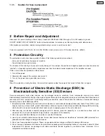 Preview for 5 page of Panasonic SA-AK633P Service Manual