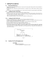 Preview for 3 page of Panasonic SA-AKX12LM-K Service Manual