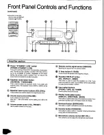 Preview for 14 page of Panasonic SA-CH350 Operating Instructions Manual