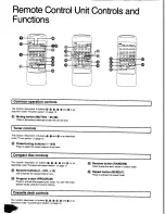 Preview for 18 page of Panasonic SA-CH350 Operating Instructions Manual