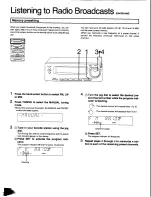 Preview for 22 page of Panasonic SA-CH350 Operating Instructions Manual