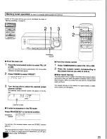 Preview for 23 page of Panasonic SA-CH350 Operating Instructions Manual