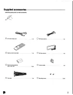 Preview for 5 page of Panasonic SA-CH60 Operating Instructions Manual