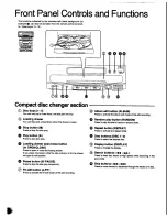 Preview for 8 page of Panasonic SA-CH60 Operating Instructions Manual