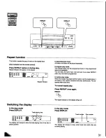 Preview for 31 page of Panasonic SA-CH60 Operating Instructions Manual