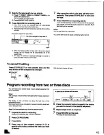 Preview for 43 page of Panasonic SA-CH60 Operating Instructions Manual