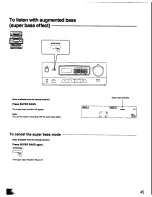 Preview for 45 page of Panasonic SA-CH60 Operating Instructions Manual