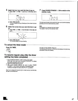 Preview for 47 page of Panasonic SA-CH60 Operating Instructions Manual