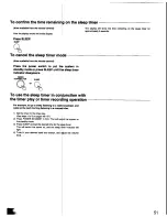 Preview for 51 page of Panasonic SA-CH60 Operating Instructions Manual