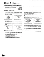 Preview for 54 page of Panasonic SA-CH60 Operating Instructions Manual