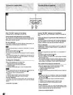 Preview for 27 page of Panasonic SA-CH72 Operating Instructions Manual