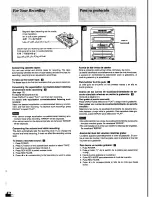 Preview for 44 page of Panasonic SA-CH72 Operating Instructions Manual