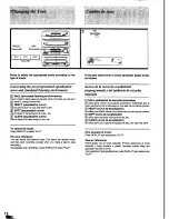 Preview for 60 page of Panasonic SA-CH72 Operating Instructions Manual