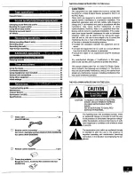 Предварительный просмотр 3 страницы Panasonic SA-DK2 Operating Instructions Manual