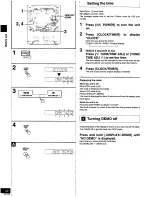 Предварительный просмотр 12 страницы Panasonic SA-DK2 Operating Instructions Manual