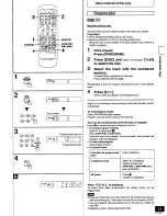 Предварительный просмотр 23 страницы Panasonic SA-DK2 Operating Instructions Manual