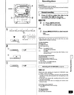 Предварительный просмотр 43 страницы Panasonic SA-DK2 Operating Instructions Manual