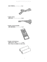 Preview for 5 page of Panasonic SA-DT300E Manual