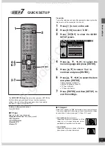 Предварительный просмотр 11 страницы Panasonic SA-DT310 Operating Instructions Manual