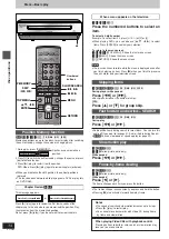 Предварительный просмотр 14 страницы Panasonic SA-DT310 Operating Instructions Manual