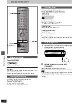 Предварительный просмотр 30 страницы Panasonic SA-DT310 Operating Instructions Manual