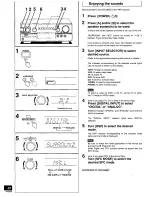 Предварительный просмотр 22 страницы Panasonic SA-DX940 Operating Instructions Manual