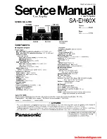 Panasonic SA-EH60X Service Manual preview