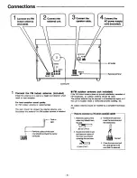 Preview for 6 page of Panasonic SA-H82 Operating Instructions Manual