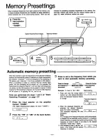 Preview for 14 page of Panasonic SA-H82 Operating Instructions Manual