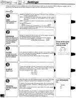 Preview for 8 page of Panasonic SA-HE100S Operating Operating Instructions Manual