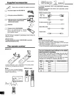 Preview for 4 page of Panasonic SA-HE200S Operating Instructions Manual