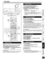 Preview for 19 page of Panasonic SA-HE200S Operating Instructions Manual