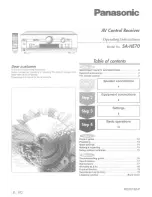 Panasonic SA-HE70S Operating Instructions Manual preview