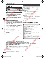 Preview for 20 page of Panasonic SA-HR50 Operating Instructions Manual