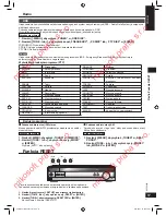 Preview for 61 page of Panasonic SA-HR50 Operating Instructions Manual