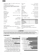 Предварительный просмотр 2 страницы Panasonic SA-HT330EB Service Manual