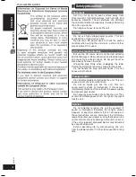 Предварительный просмотр 4 страницы Panasonic SA-HT340 Operating Instructions Manual