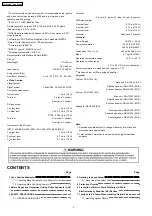 Предварительный просмотр 2 страницы Panasonic SA-HT535E Service Manual