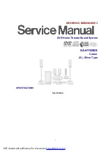 Panasonic SA-HT535EE Service Manual предпросмотр