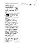 Предварительный просмотр 3 страницы Panasonic SA-HT540EE Service Manual