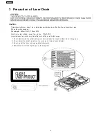 Предварительный просмотр 8 страницы Panasonic SA-HT540EE Service Manual